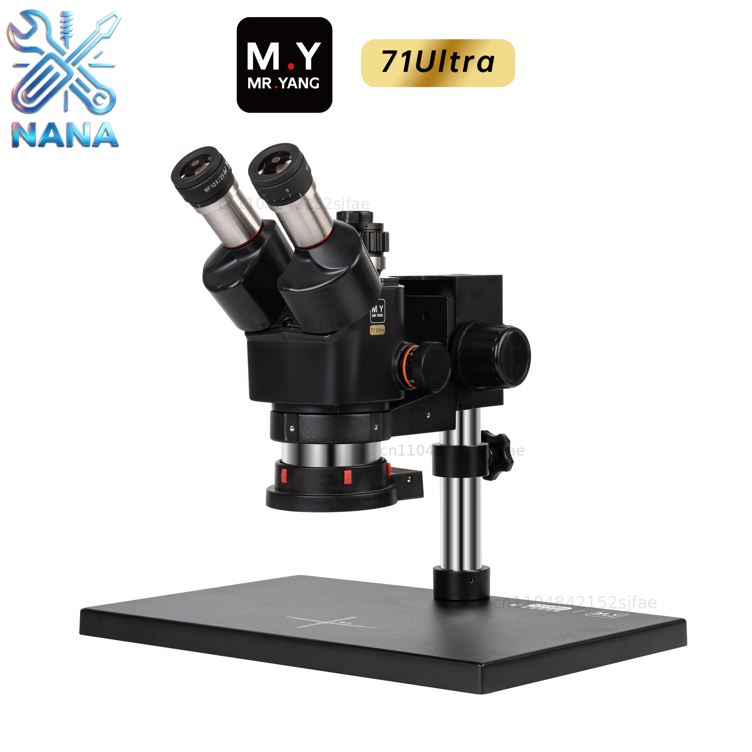 Stereo Trinocular Microscope Pcb - مجهر ثلاثي العينية YCS MR.YANG 71