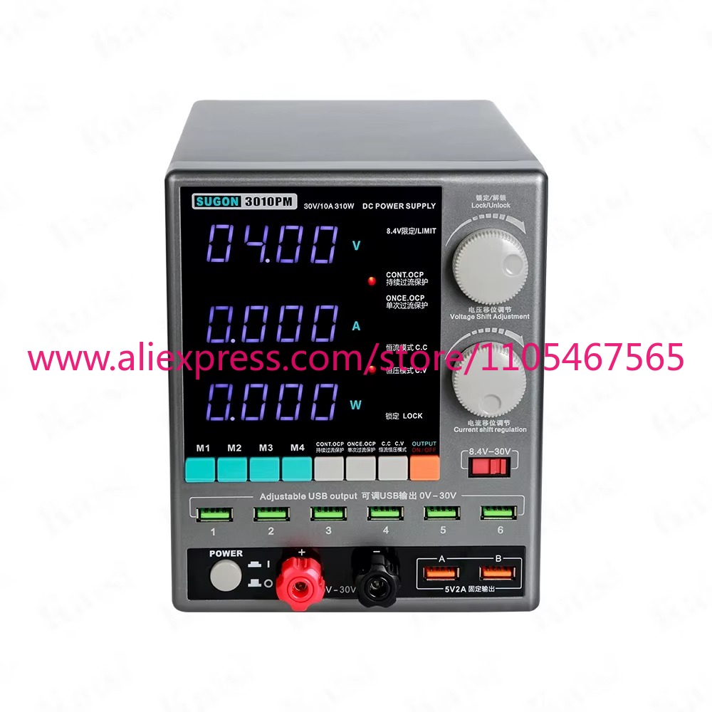 1 قطعة مصدر طاقة تيار مستمر من - مراجعة Linear Lab Power Supply Adjustable وسعره