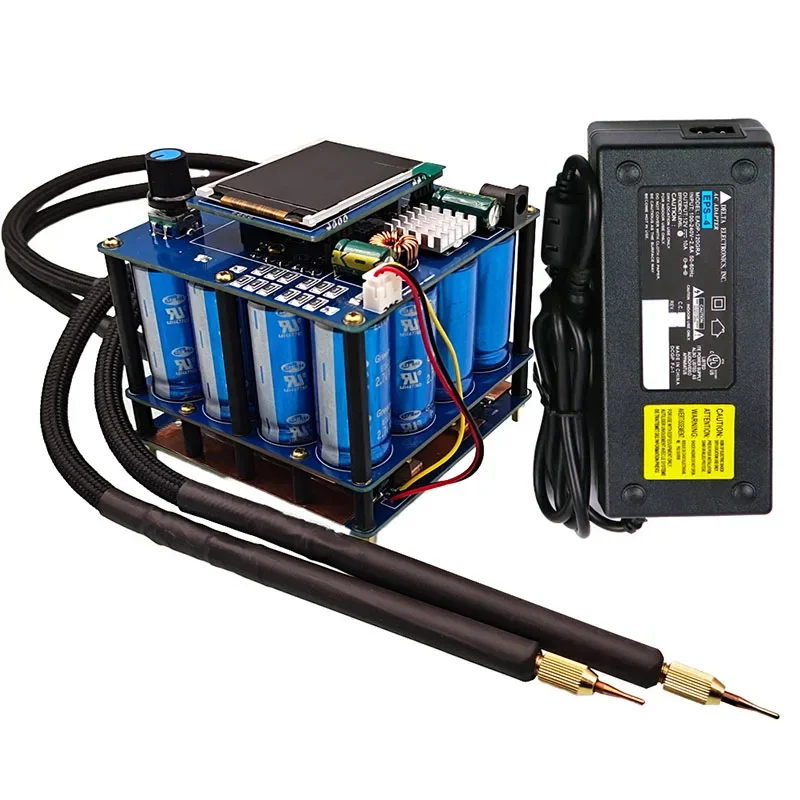 آلة لحام نقطي بالنبضات الكهربا - مراجعة Spot Welder 18650 Battery Pack وسعره