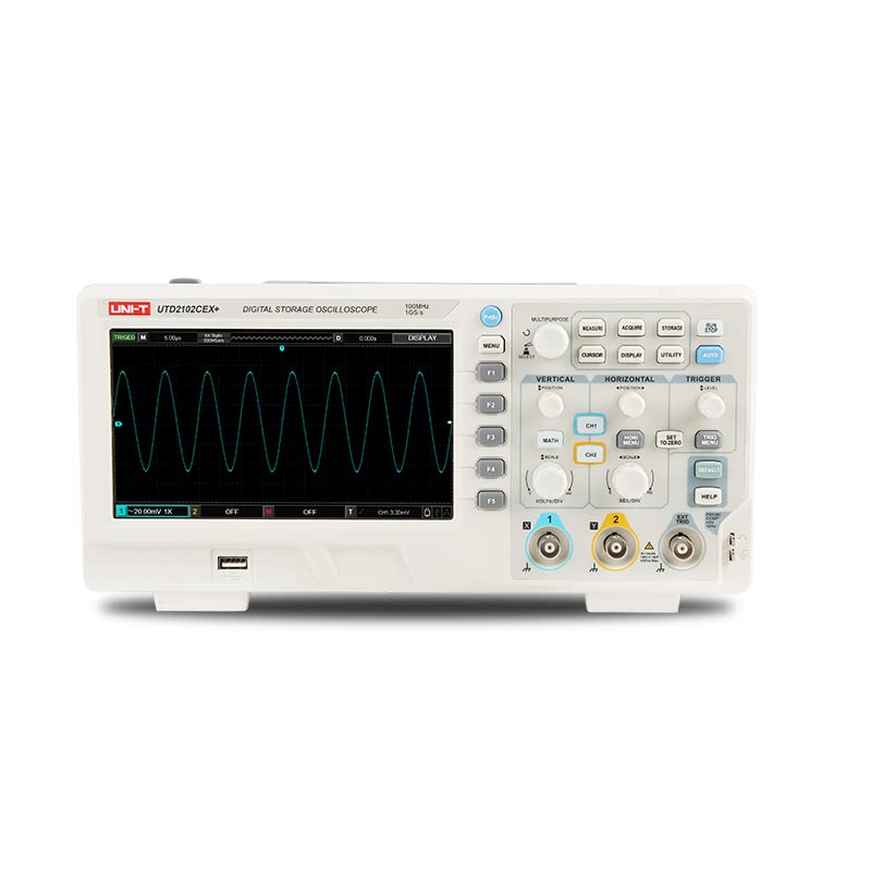 جهاز راسم موجات رقمي عالي الدق - مراجعة Digital Storage Oscilloscope 100Mhz وسعره