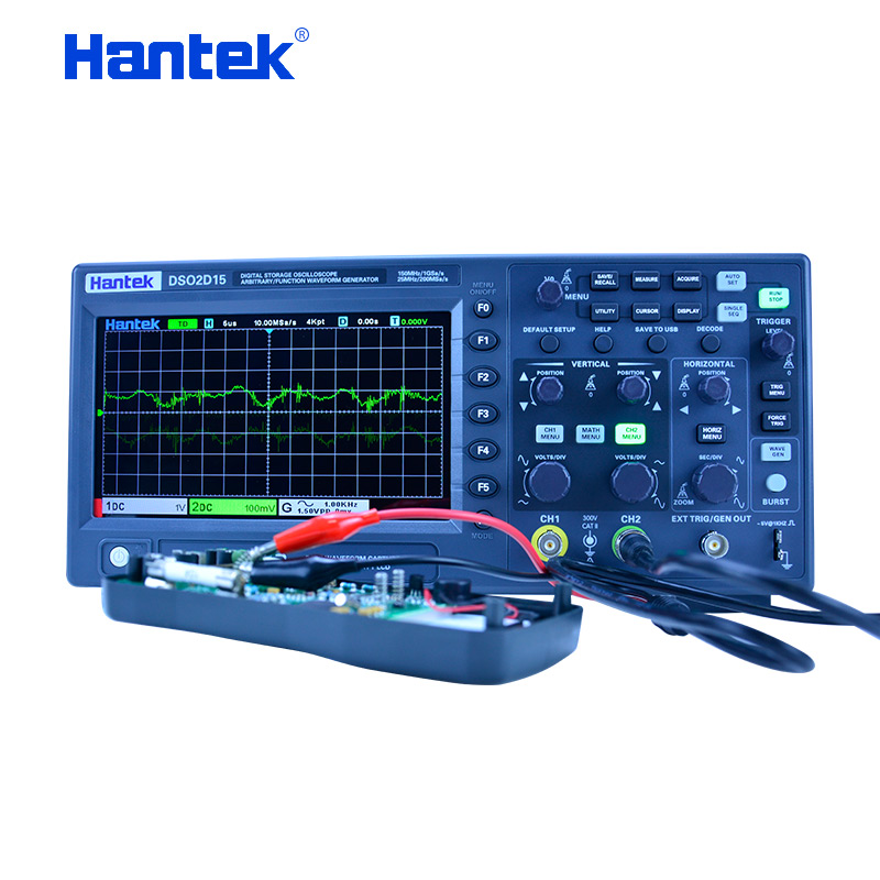 جهاز راسم ذبذبات رقمي محمول من - مراجعة Digital Storage Oscilloscope 100Mhz وسعره