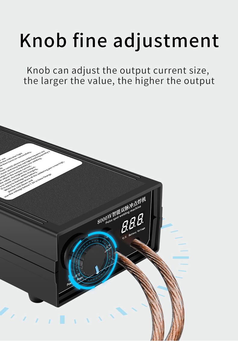8000 واط مجموعة لحام البقعة ال - مراجعة Spot Welder 18650 Battery Pack وسعره